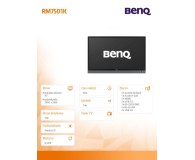 BenQ 75'' RM7501K 9H.F4ATK.DE2 - 1385406 - zdjęcie 2